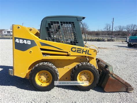 gehl 4840 skid steer reviews|gehl 4840 skid steer specs.